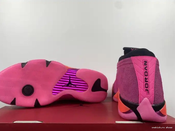 Rep Shocking DH4121-600 14 Pink Retro Jordan Low (W) 0419